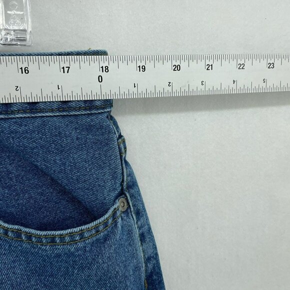 George Jeans Men's Sz 36x30 Blue Denim Medium Wash Regular Tapered Leg Mid Rise - Picture 3 of 12